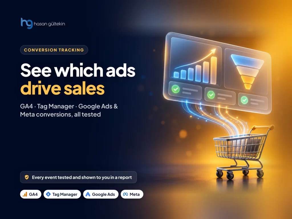 GA4, Google Tag Manager and conversion tracking set up right
