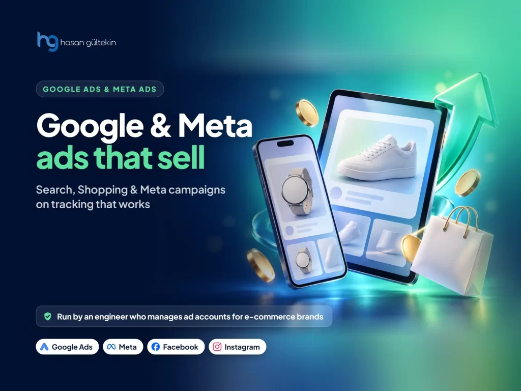 Google Ads and Meta Ads campaigns set up for your online store