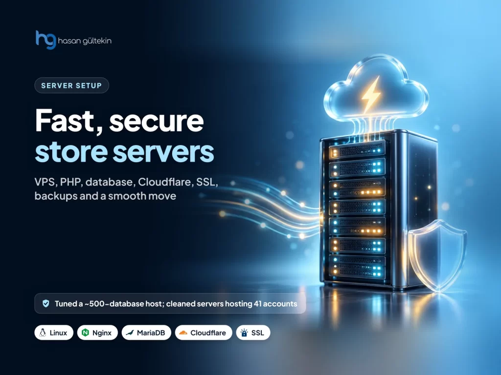 Fast, secure server for your WordPress or Magento store
